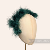*One-Off* Strung Marabou Feather Fringe - 25cm