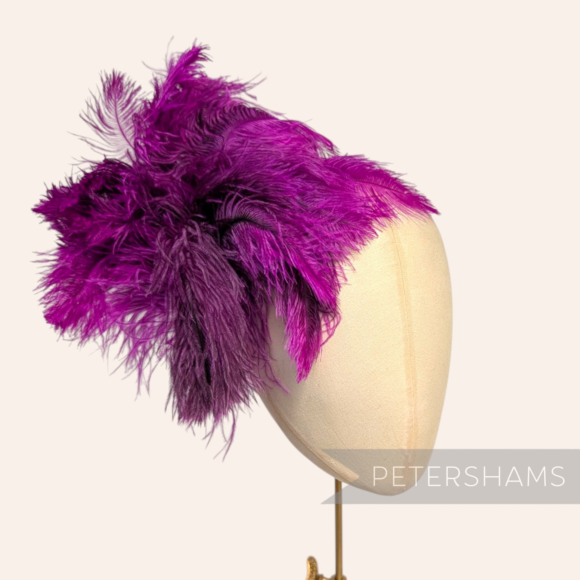 *One-Off* Baby Ostrich Strung Fringe - 10cm