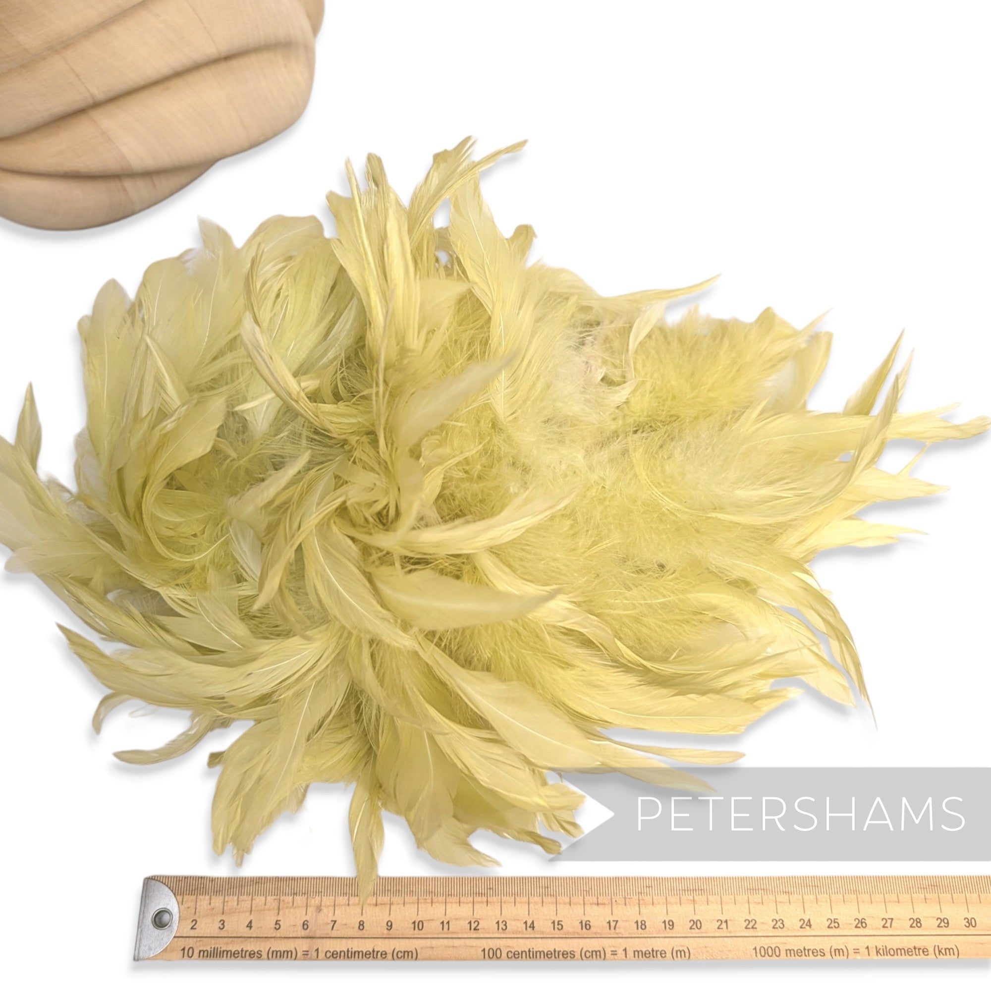 *One-Off* Big Bunch of Pale Lime Green Feathers