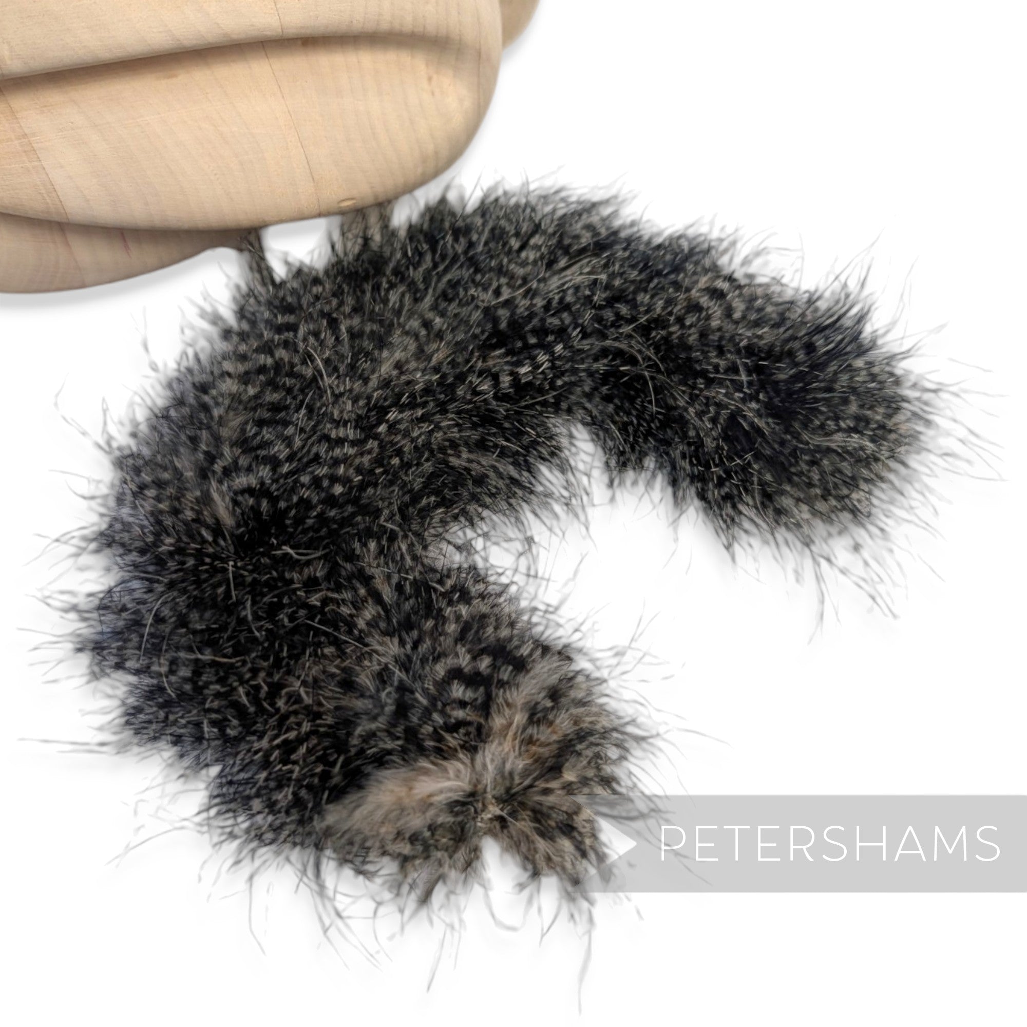 *One-Off* Strung Marabou Feather Fringe - 25cm