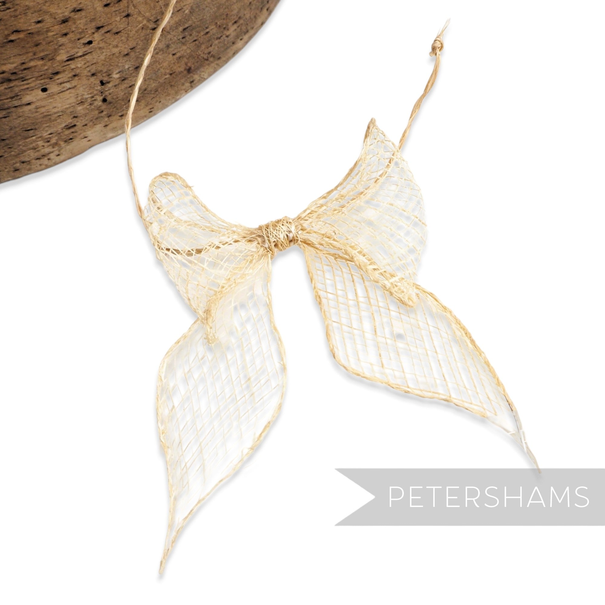 'Elle' Petite Sinamay Bow Shape