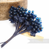 'Quinn' Vintage 1940's German Glass Currant Berry Millinery Hat Mount