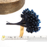 'Quinn' Vintage 1940's German Glass Currant Berry Millinery Hat Mount