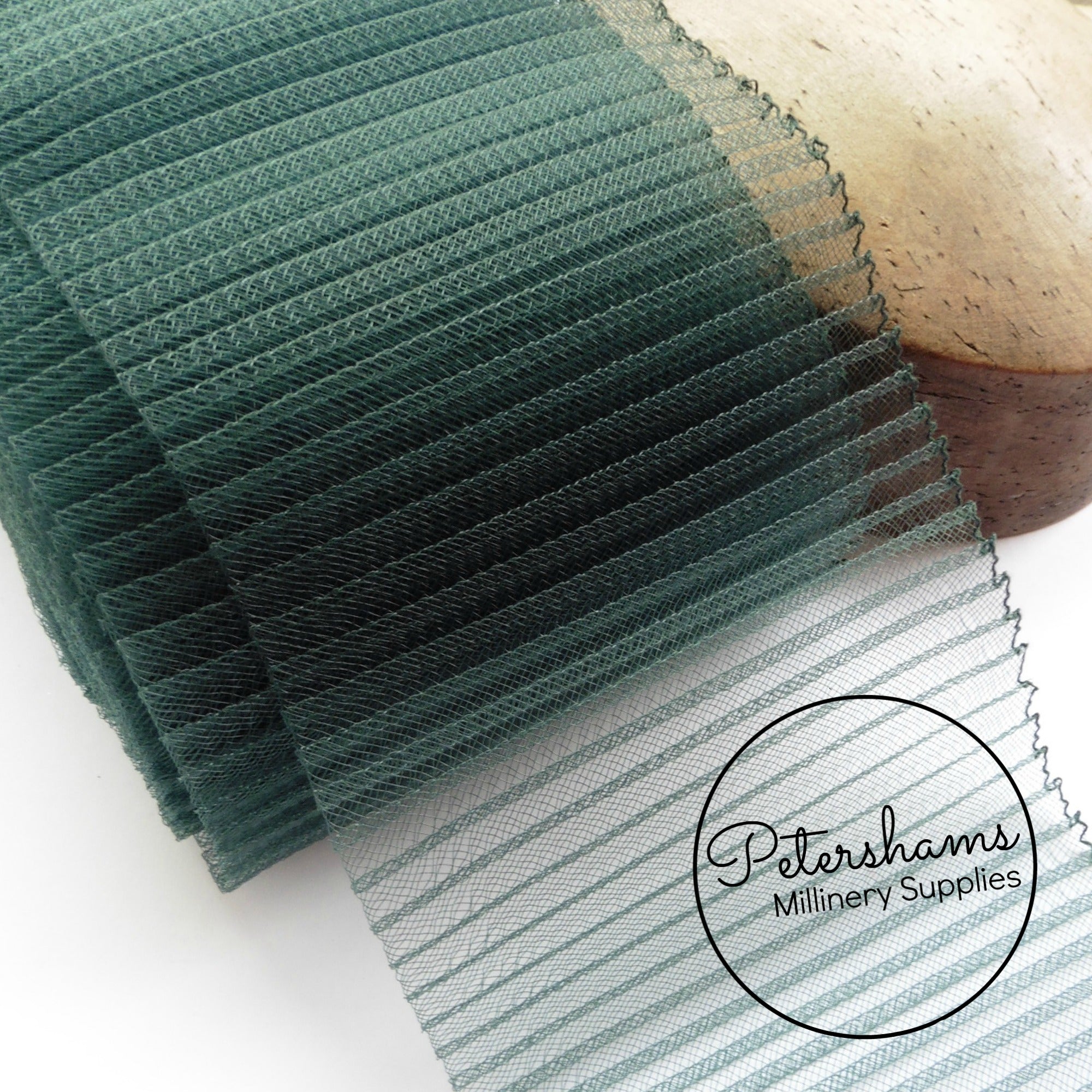 15cm (6 inch) Wide Pleated Crinoline - 1m – Petershams Millinery Supplies