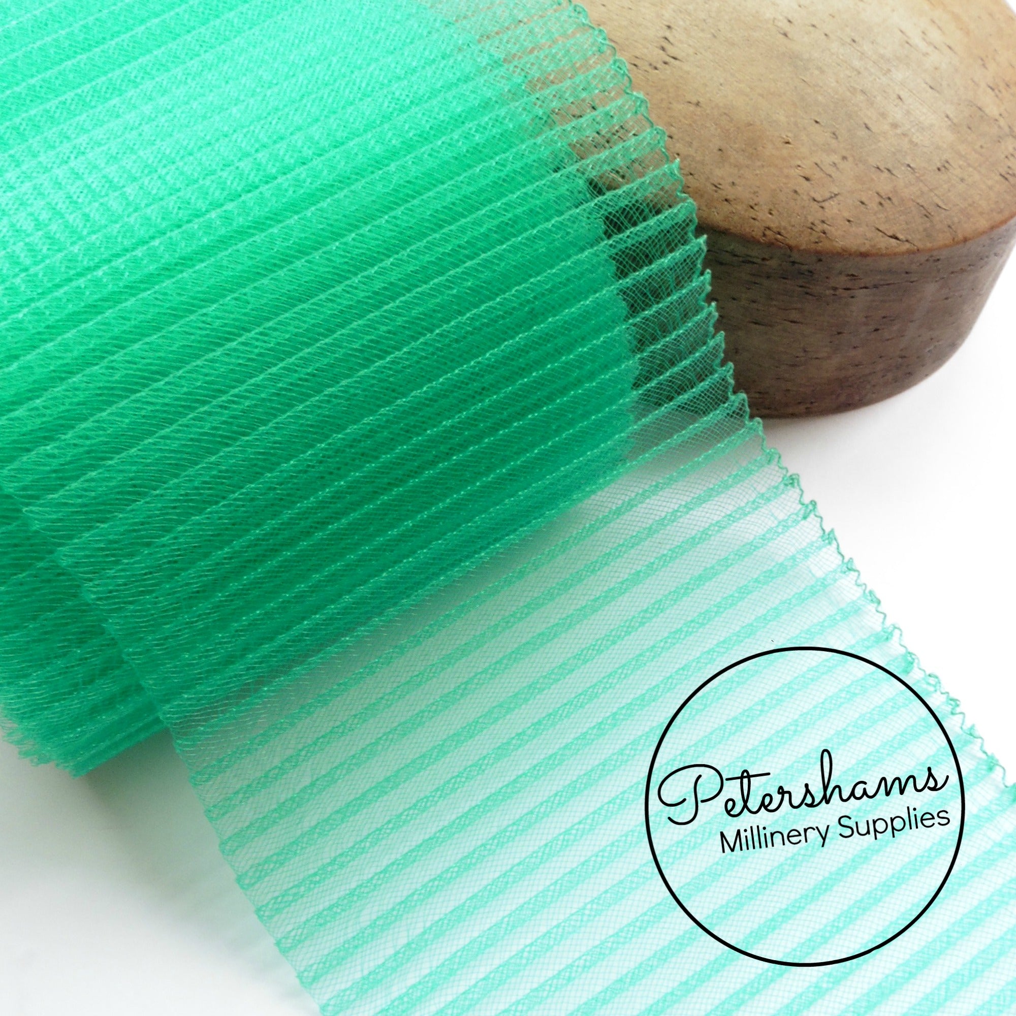 15cm (6 inch) Wide Pleated Crinoline - 1m – Petershams Millinery Supplies