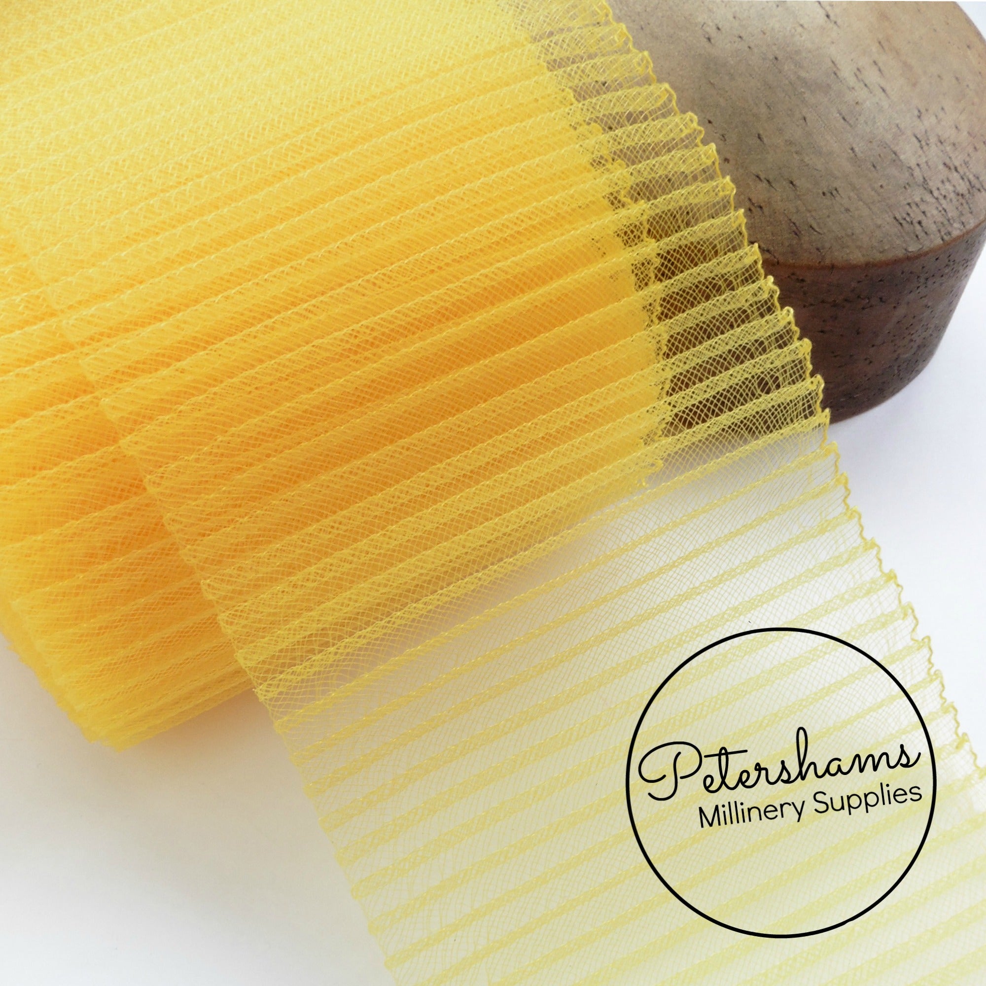 15cm (6 inch) Wide Pleated Crinoline - 1m – Petershams Millinery Supplies