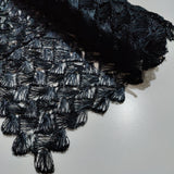 Scallop Weave Sinamay Abaca Fabric Sheet - 1m