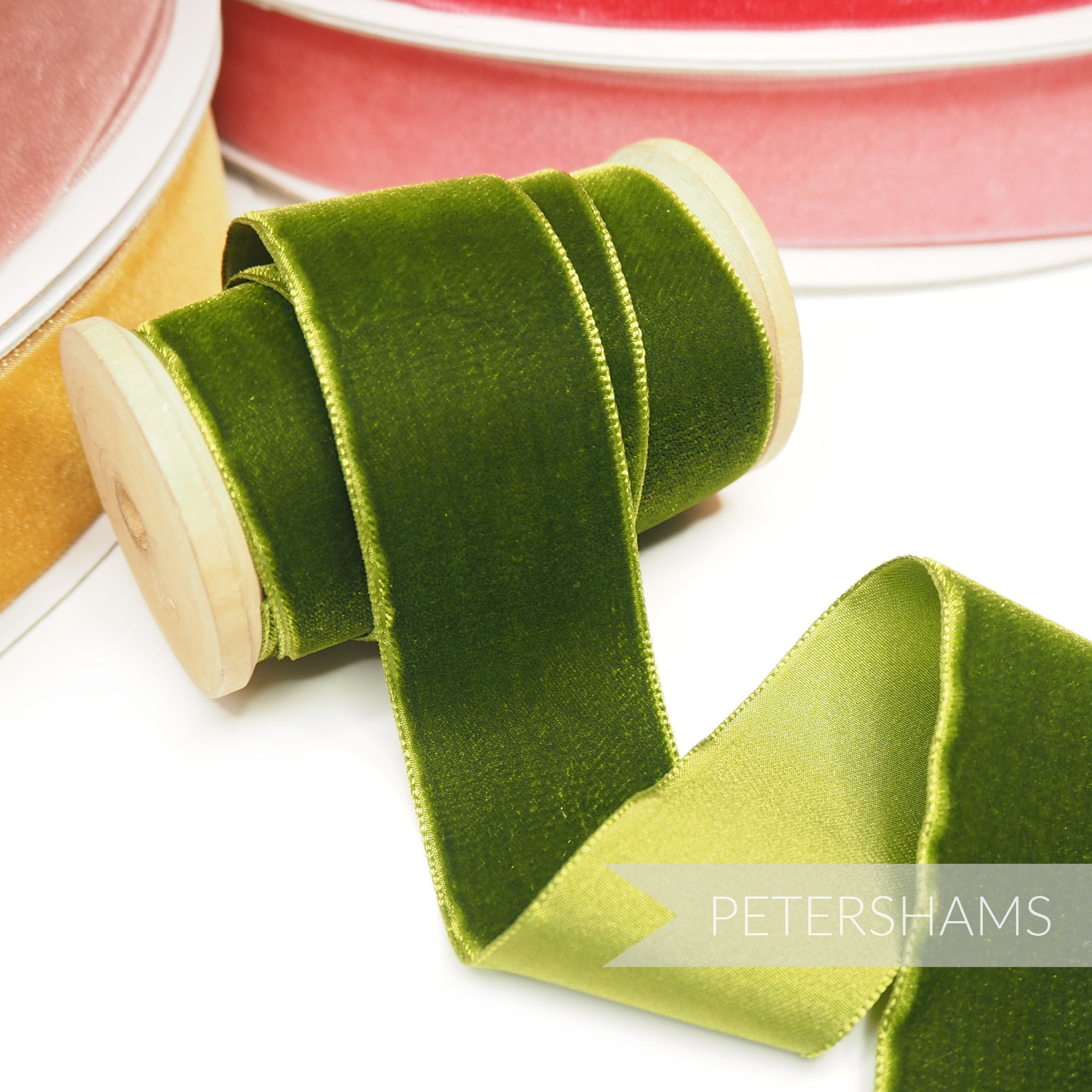 36mm French Velvet Ribbon - 1m – Petershams Millinery Supplies