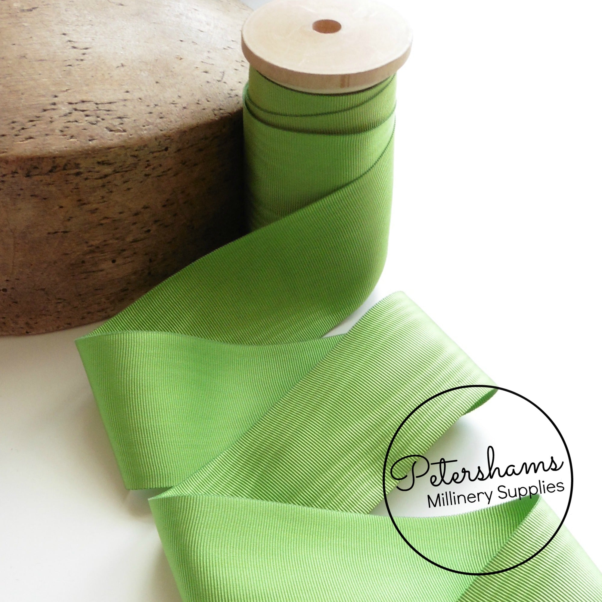 50mm Wide Moire Grosgrain Ribbon - 1m – Petershams Millinery Supplies