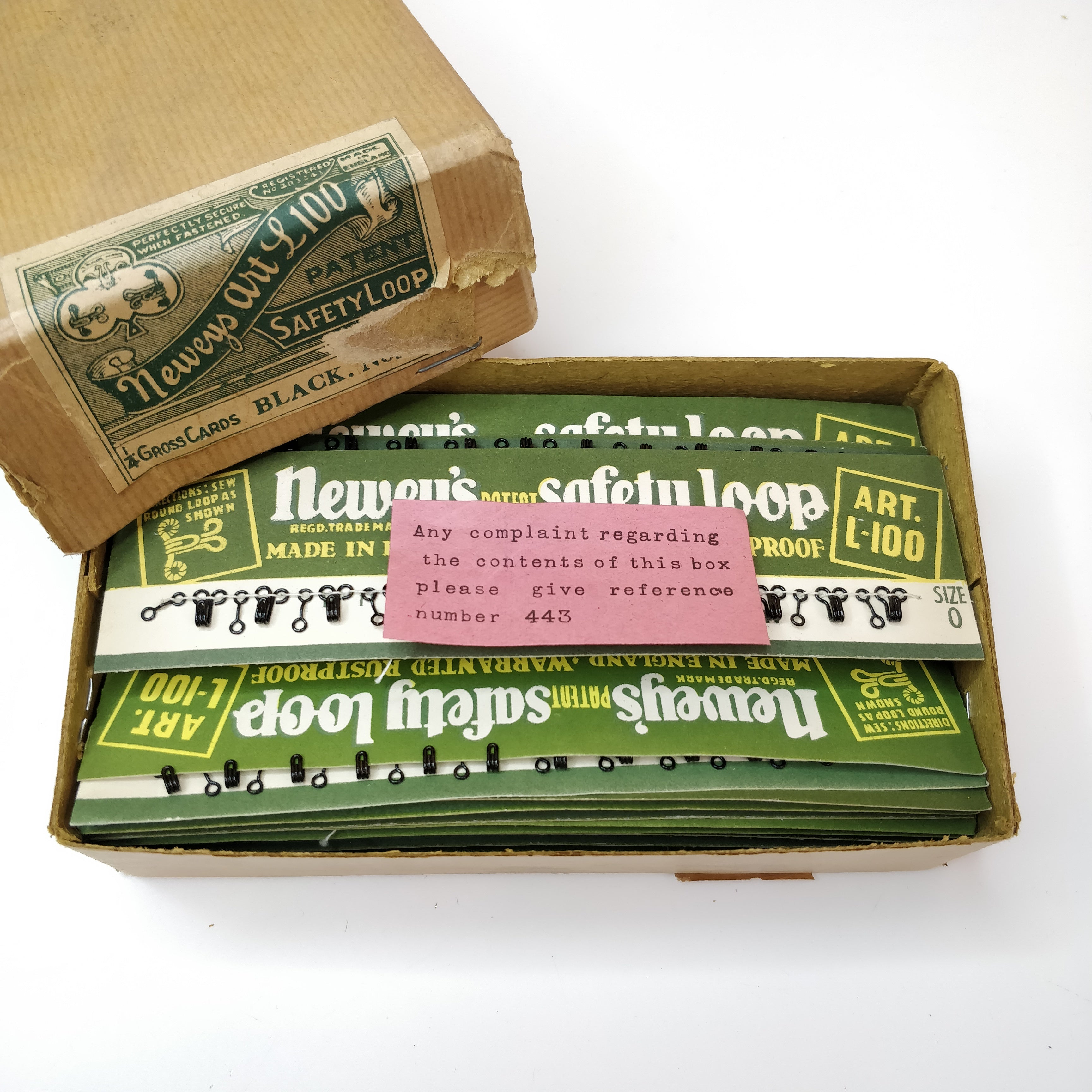 Newey's Safety Loop Hook & Bars - Size 0