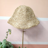 Raffia Knit Flare Hat Body
