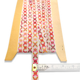 Vintage 16mm Cotton Ombre Embroidered Ribbon - 1m