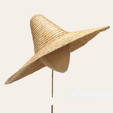 Vintage 1980's Swiss Straw Witches Hat Base Capeline Form