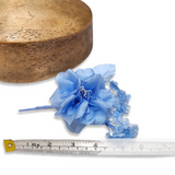 'Scout' Petite Silk Blossom Spray Mount with Mini Forget-Me-Nots