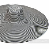 Ginormous XL Striped Polybraid Capeline Hat Body - 15"