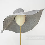 Ginormous XL Striped Polybraid Capeline Hat Body - 15"