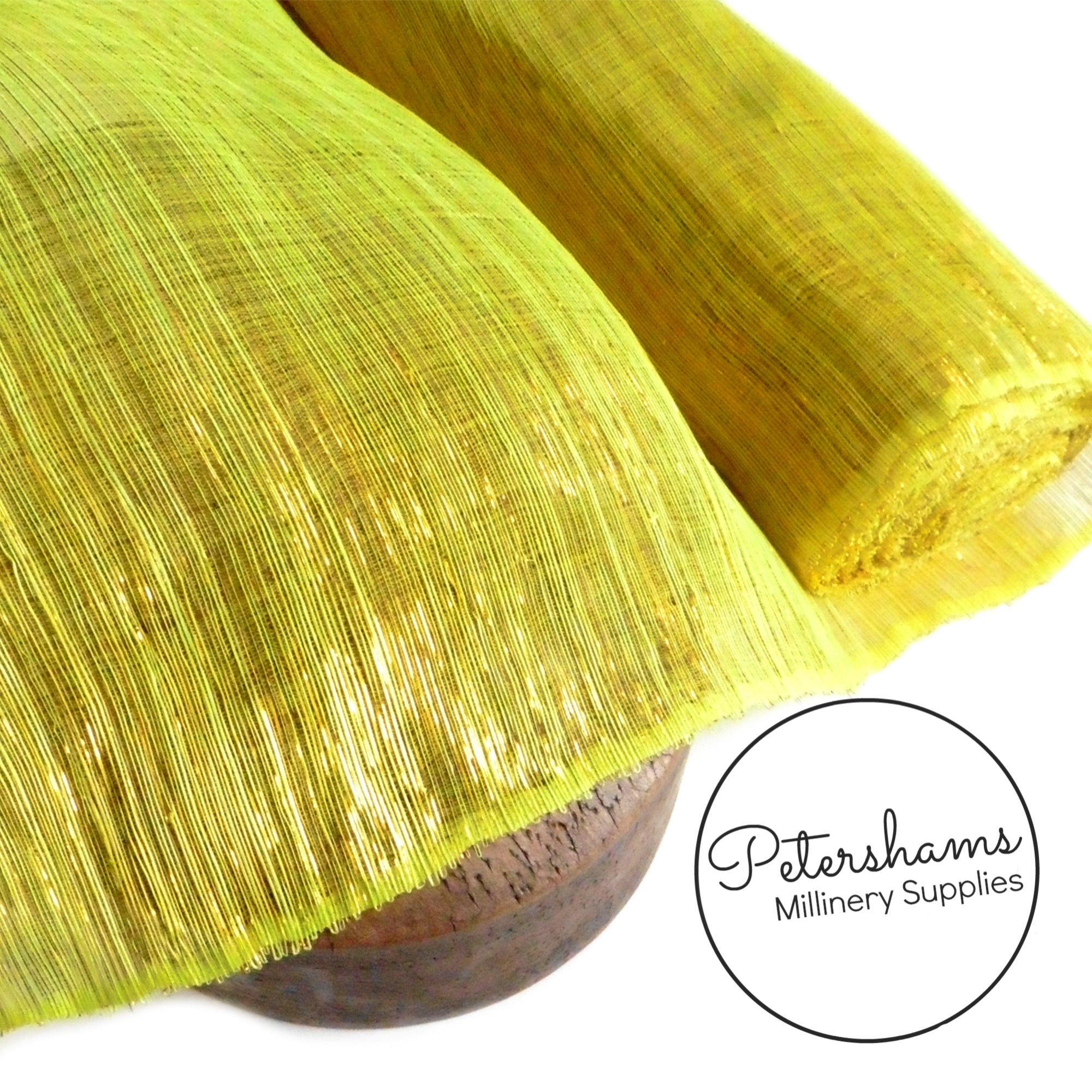 Lurex Threaded Silk Abaca Fabric - 1/2m โ Petershams Millinery Supplies