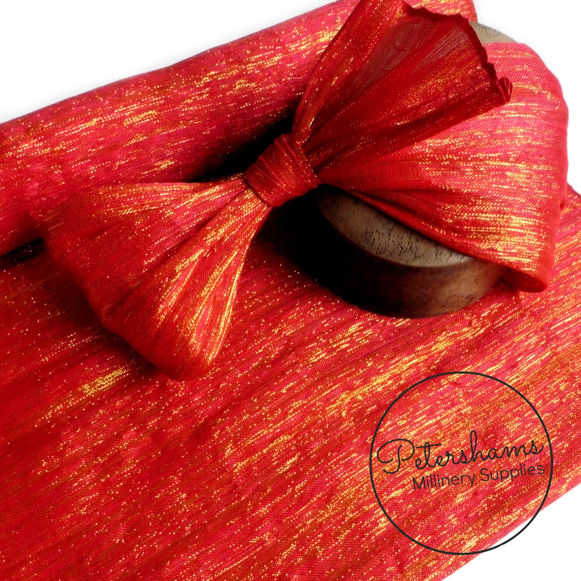 Lurex Threaded Polyester Abaca Fabric - 1/2m โ Petershams Millinery ...
