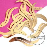 Vintage French 1940/50s 'Paillettes Au Coq' Sequins - Double Wing