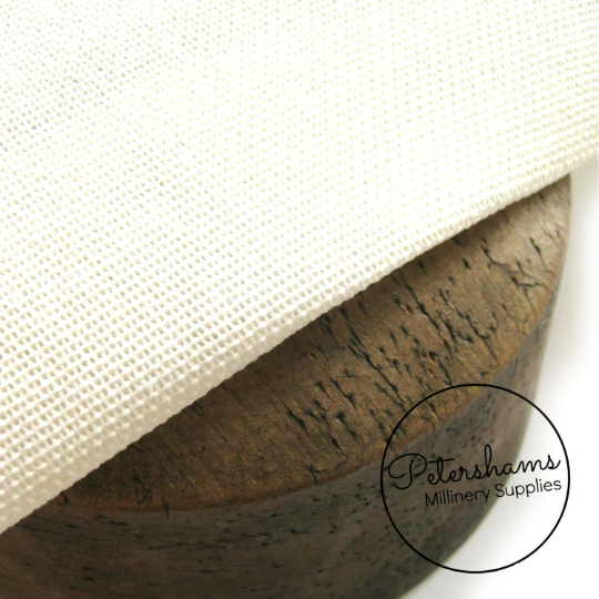 Buckram Backing Double Sided, Double Stiffened Buckram Millinery Blocking Fabric - 1/2 ...