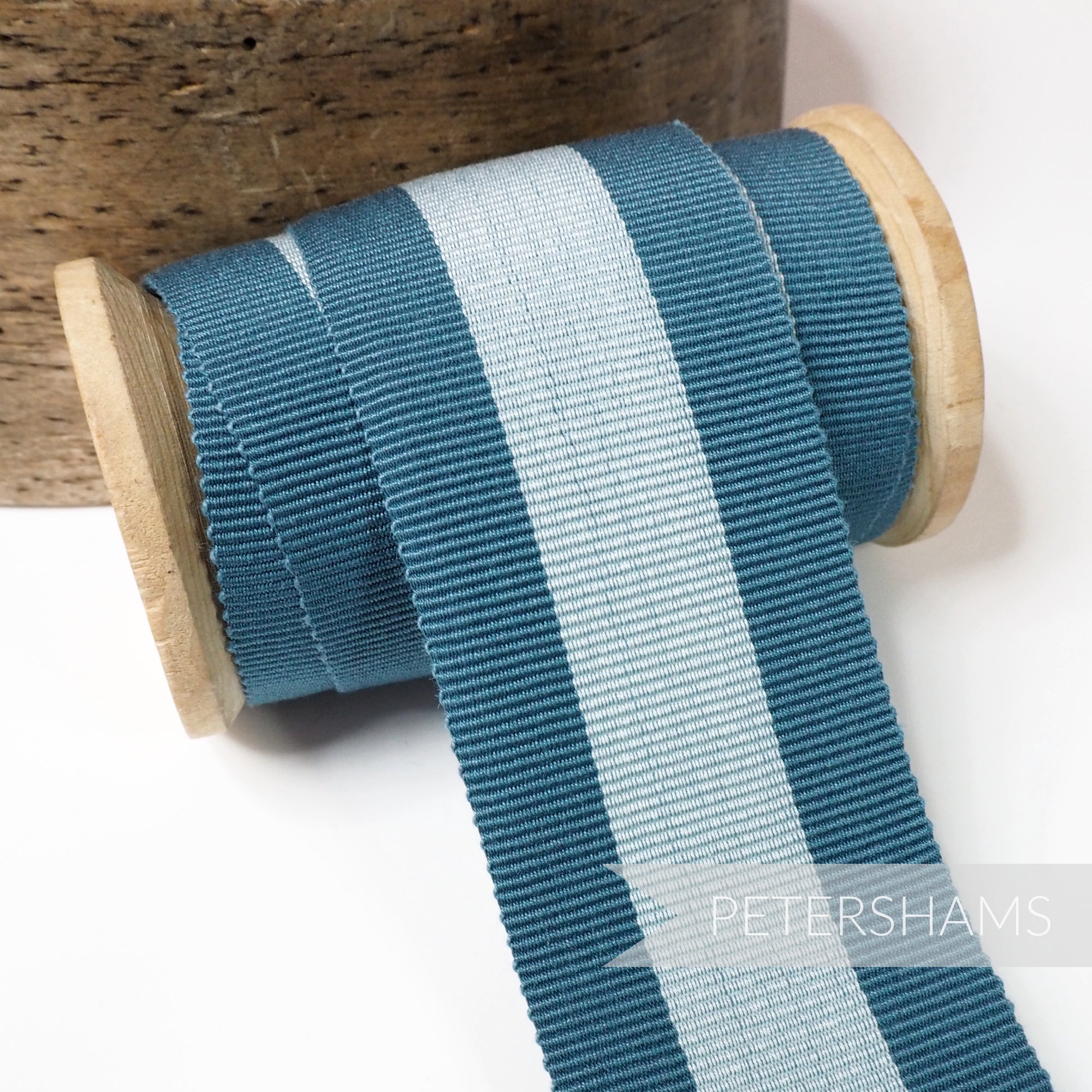 Big Stripe 45mm Cotton Millinery Petersham Hat Ribbon - 1m – Petershams ...